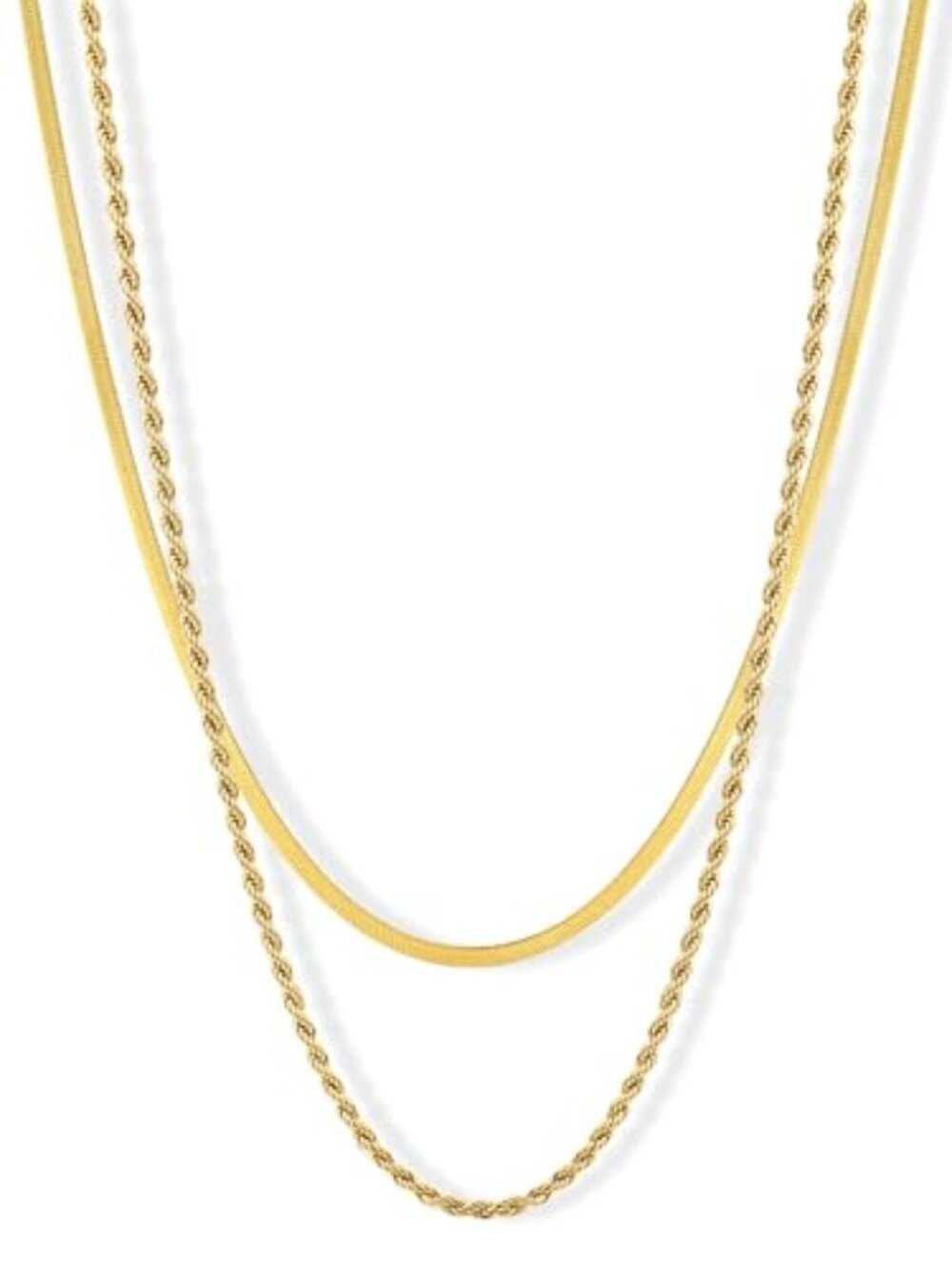 Waterproof Gold Necklace Layered‎ Necklaces for Women Non Tarnish